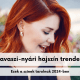 Tavaszi-nyári hajszín trendek