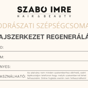 Hajregeneráló kezelés ajándékutalvány